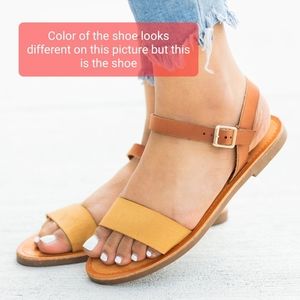 ANNA Classic Everyday Sandals Fely Beige